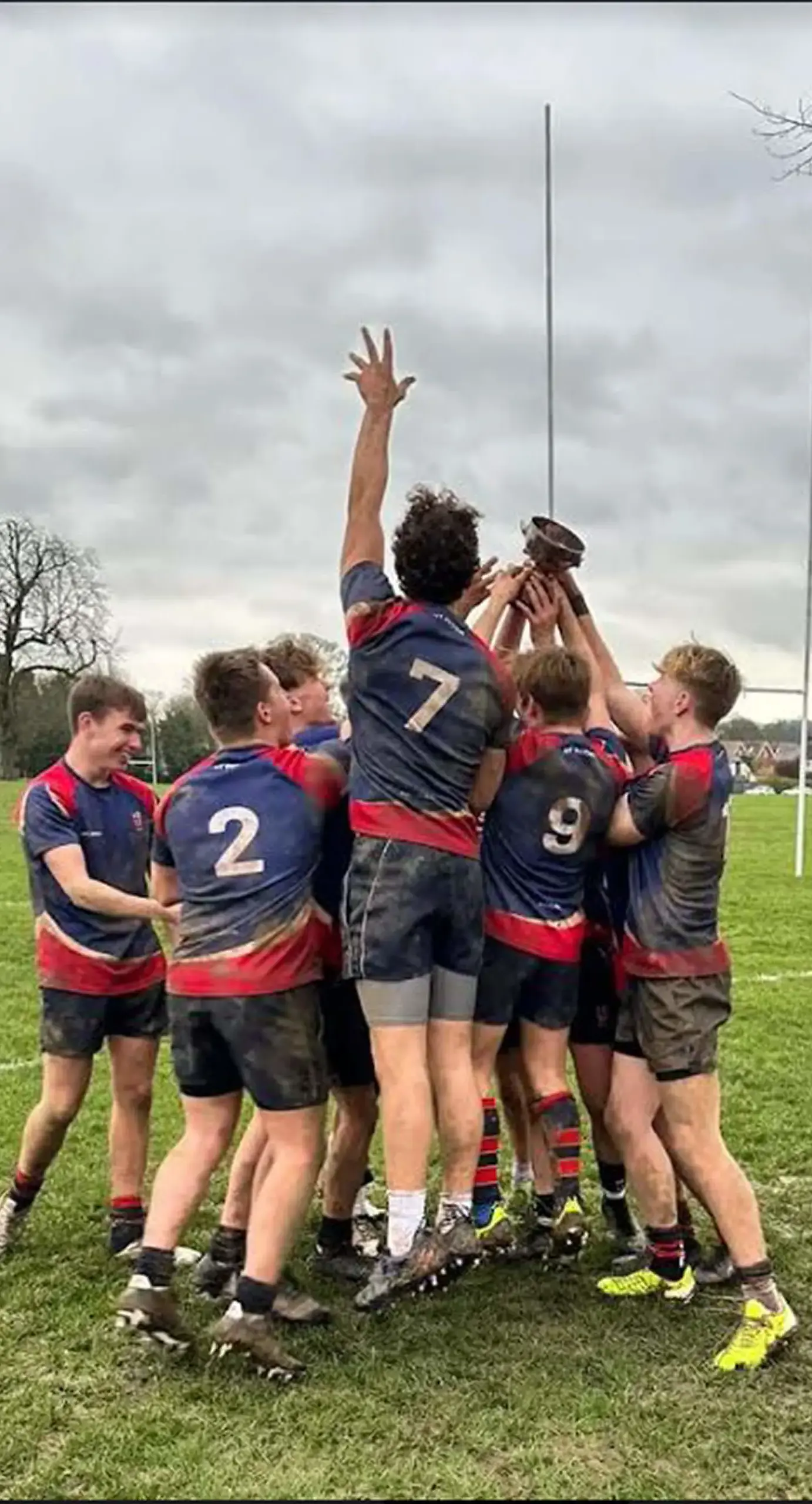 Ryde School U16 Rugby Sevens team