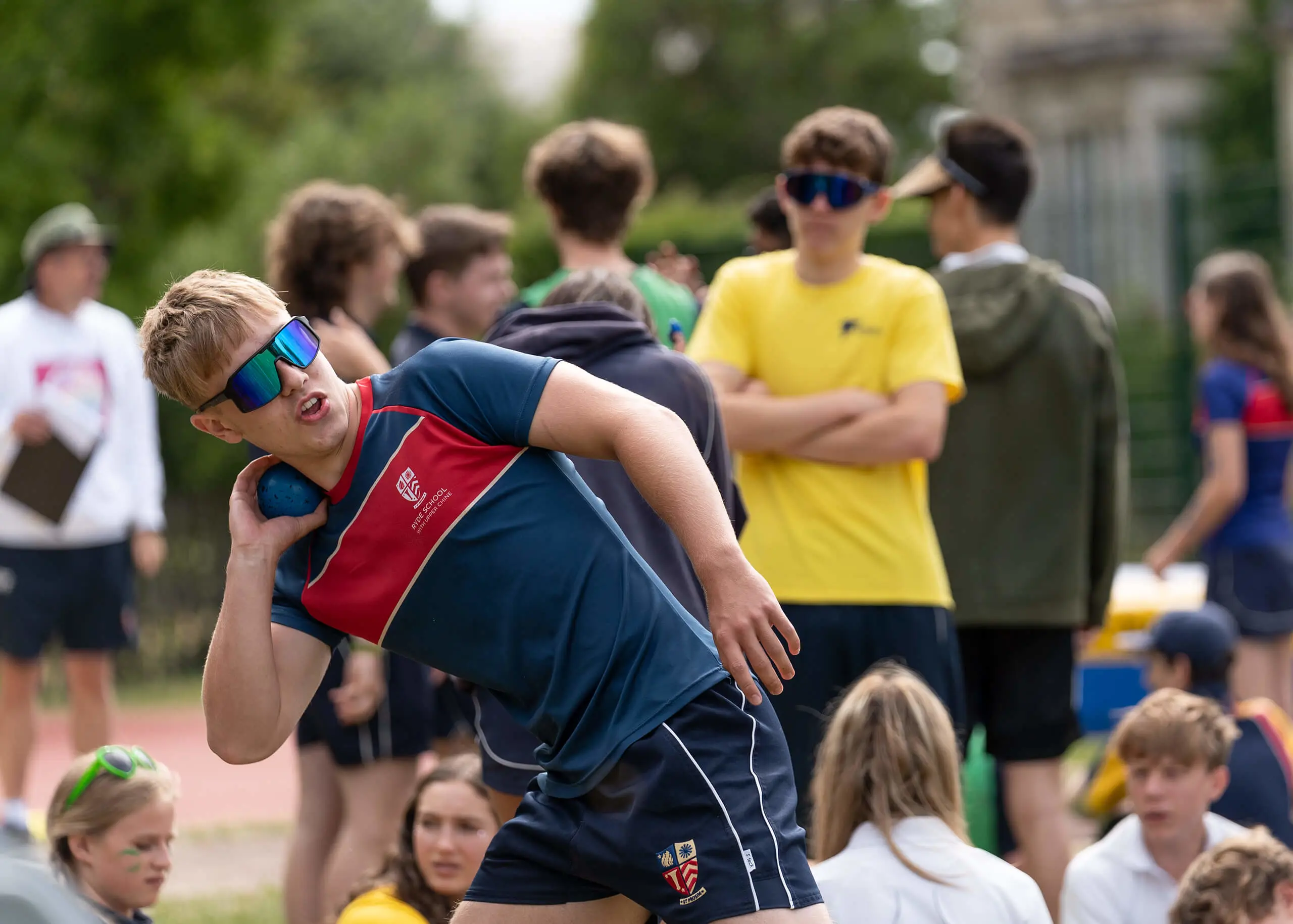 Ryde School Senior Sports Day Shotput